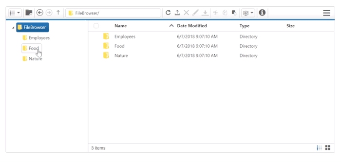 Sorting the files in File Explorer