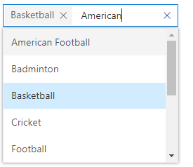 Multiselect dropdown control improves filtering and searching