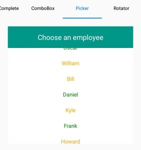 Xamarin.Forms Picker with DataTemplateSelector